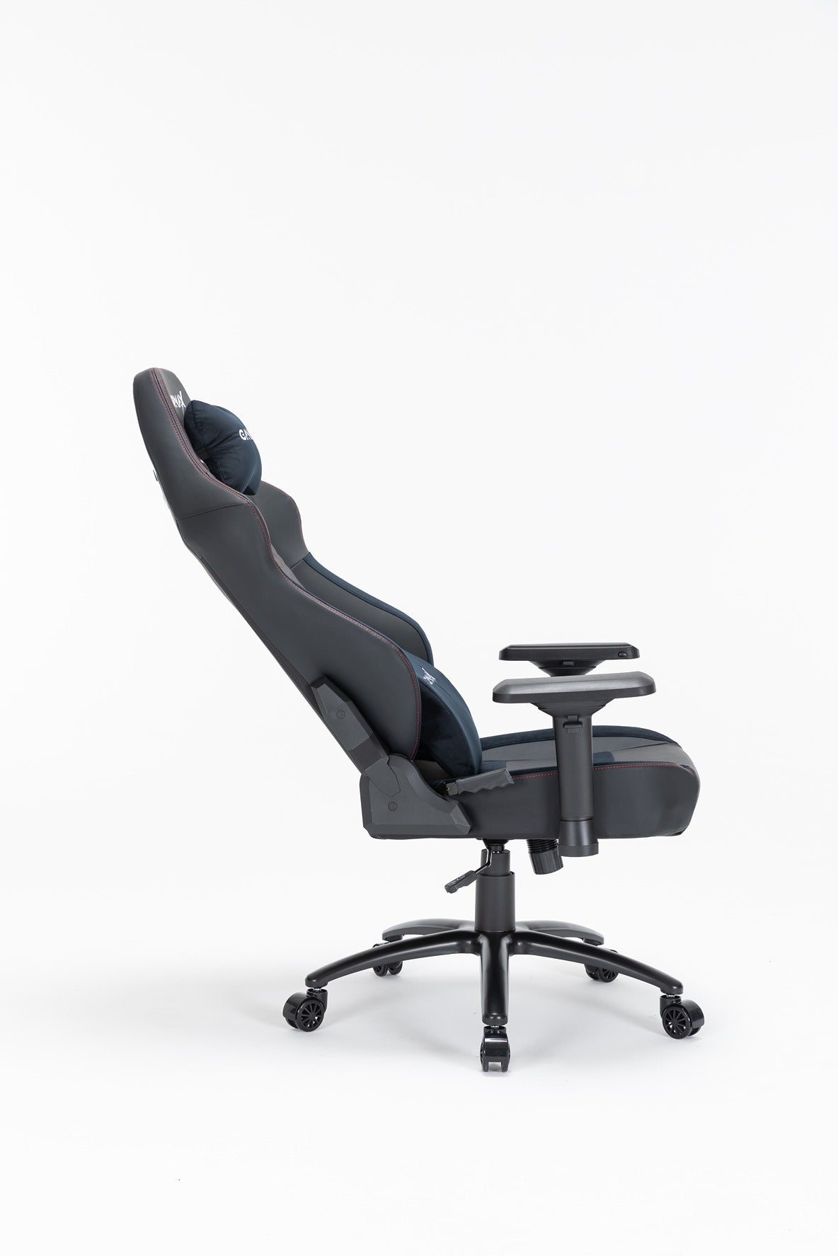Gamax Ergonomic Adjustable Gaming Chair with Lumbar Support - Black ( Installation not included )