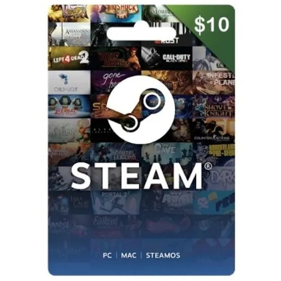 Steam Gift Card 10$ - USA (SMS Delivery)