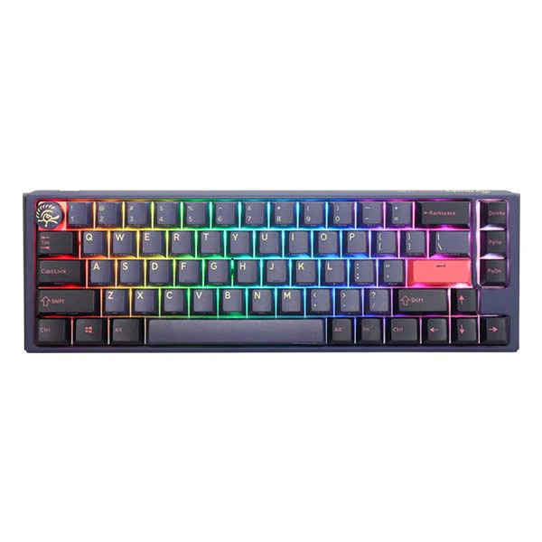 DUCKY ONE 3 SF PBT HOT SWAP BlueSwitch Cherry RGB Wired Mechanical GamingKeyboard Arabic - Cosmic Blue