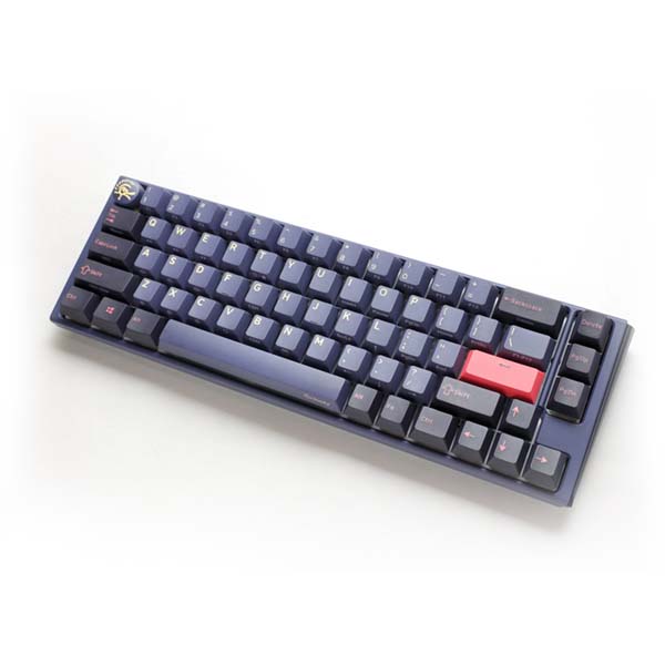 DUCKY ONE 3 SF PBT HOT SWAP BlueSwitch Cherry RGB Wired Mechanical GamingKeyboard Arabic - Cosmic Blue
