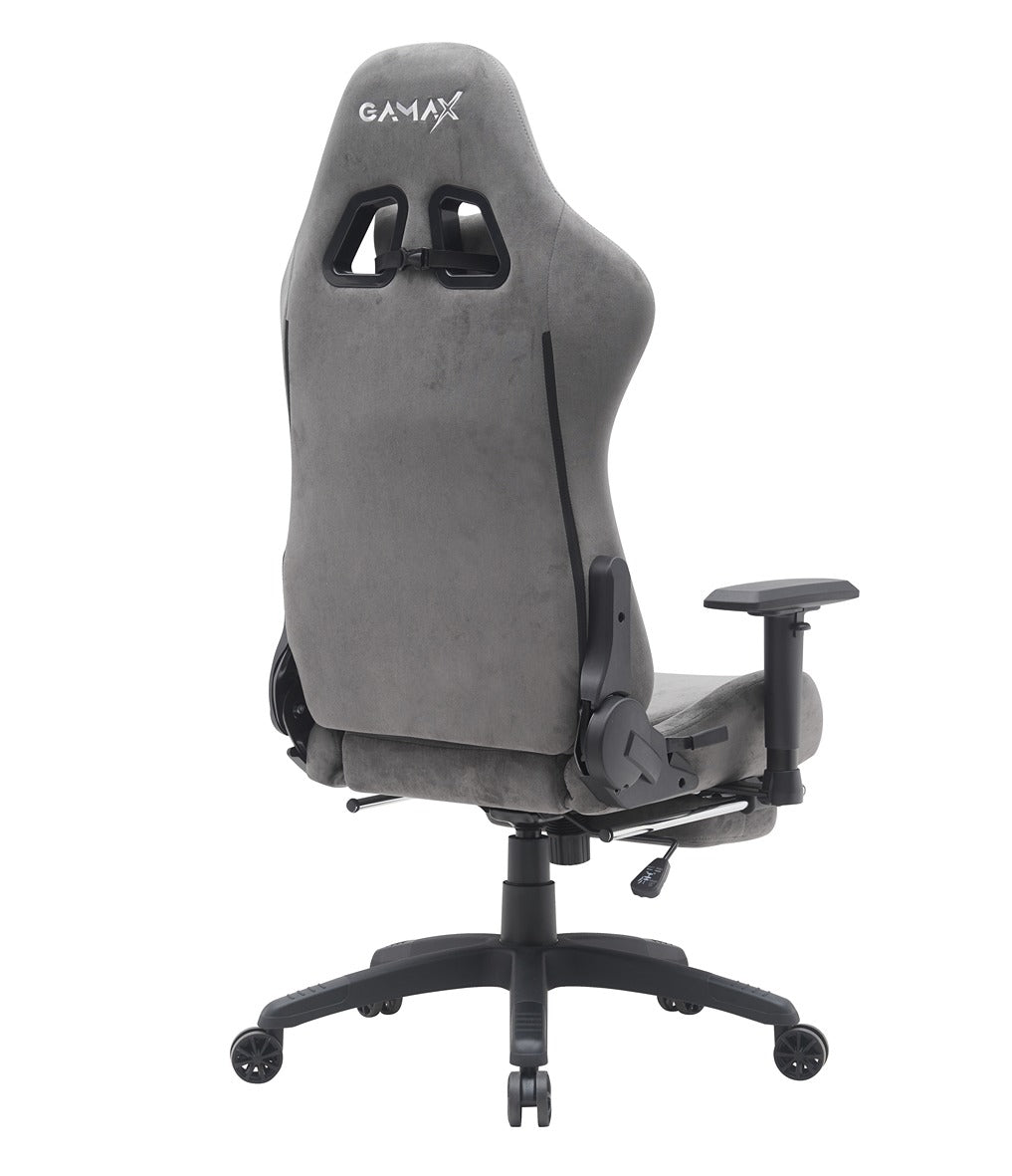 كرسي الألعاب جاماكس موديل BS-7966 مع مسند للقدمين - رمادي ( غير شامل التركيب )