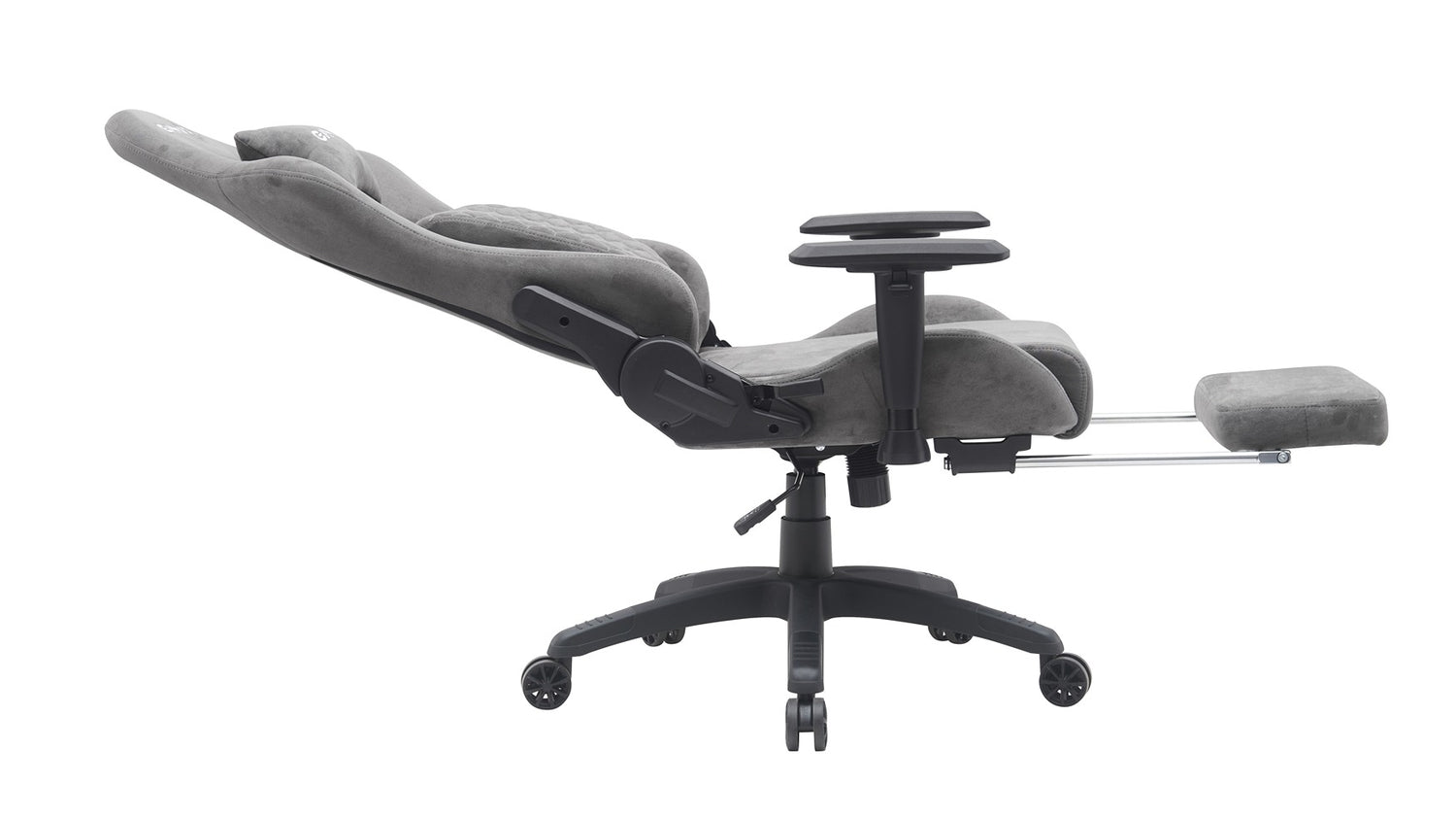 كرسي الألعاب جاماكس موديل BS-7966 مع مسند للقدمين - رمادي ( غير شامل التركيب )