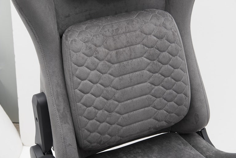 كرسي الألعاب جاماكس موديل BS-7966 مع مسند للقدمين - رمادي ( غير شامل التركيب )