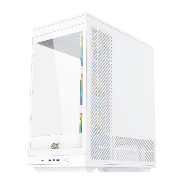 XIGMATEK META ARCTIC ARGB ATX Case - White