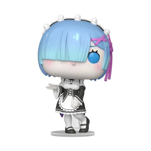 POP! ANIMATION: RE:ZERO - REM W/ CHASE - 9cm
