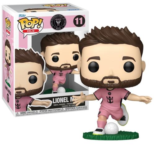 Pop! Football: Inter Miami - Lionel Messi (Pink Uniform) - 9.9 cm