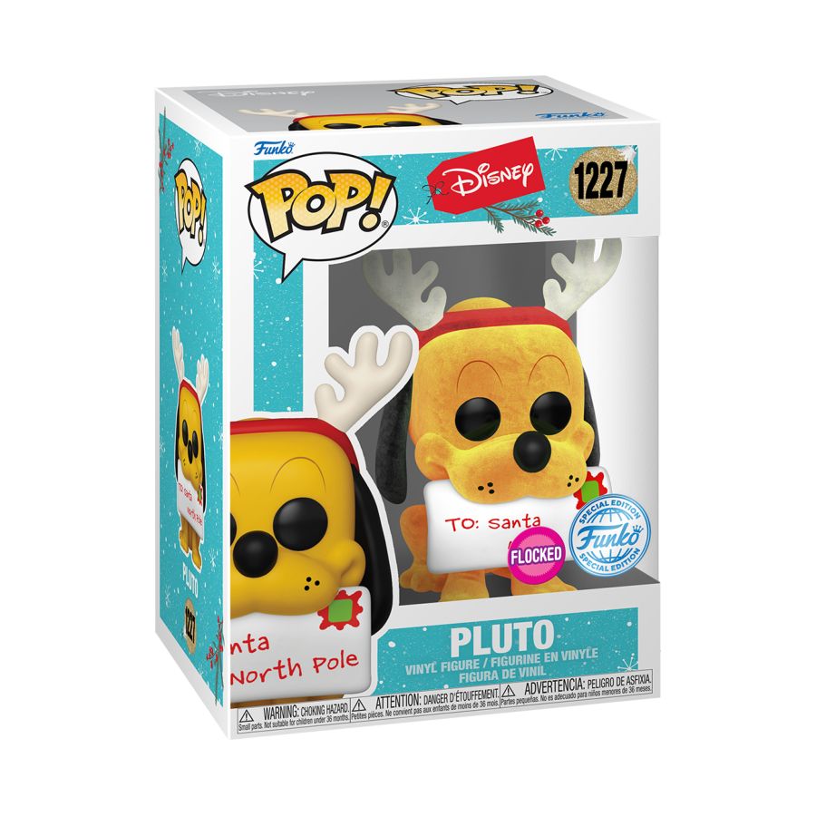 Pop! Disney: Holiday - Pluto (FL)(Exc)