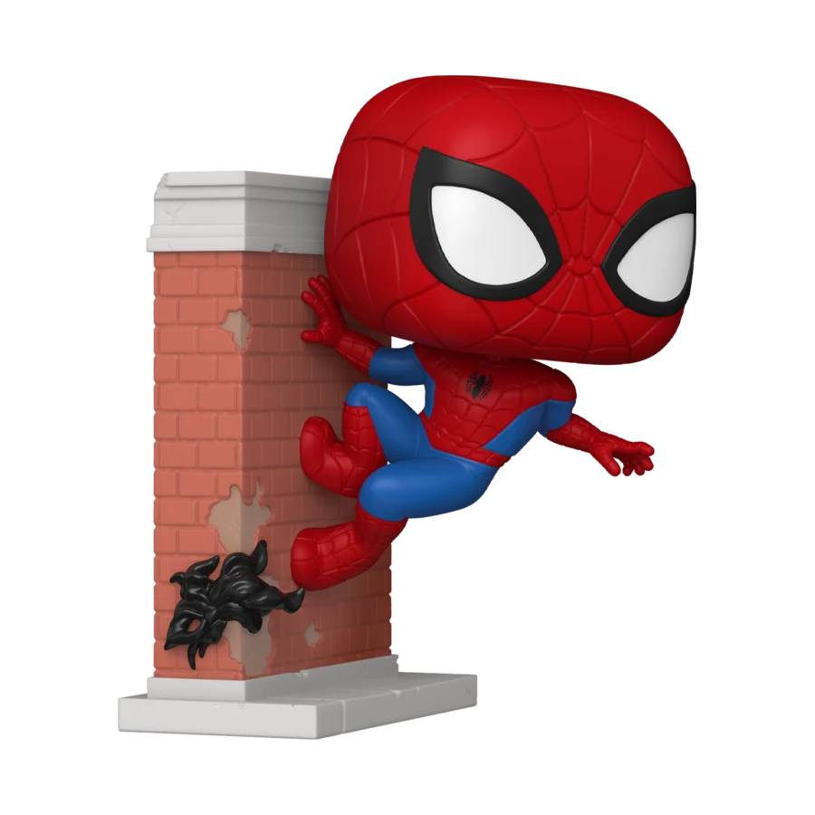 Pop Premium! Marvel: Spider-Man Leaning (Exc) - 9cm