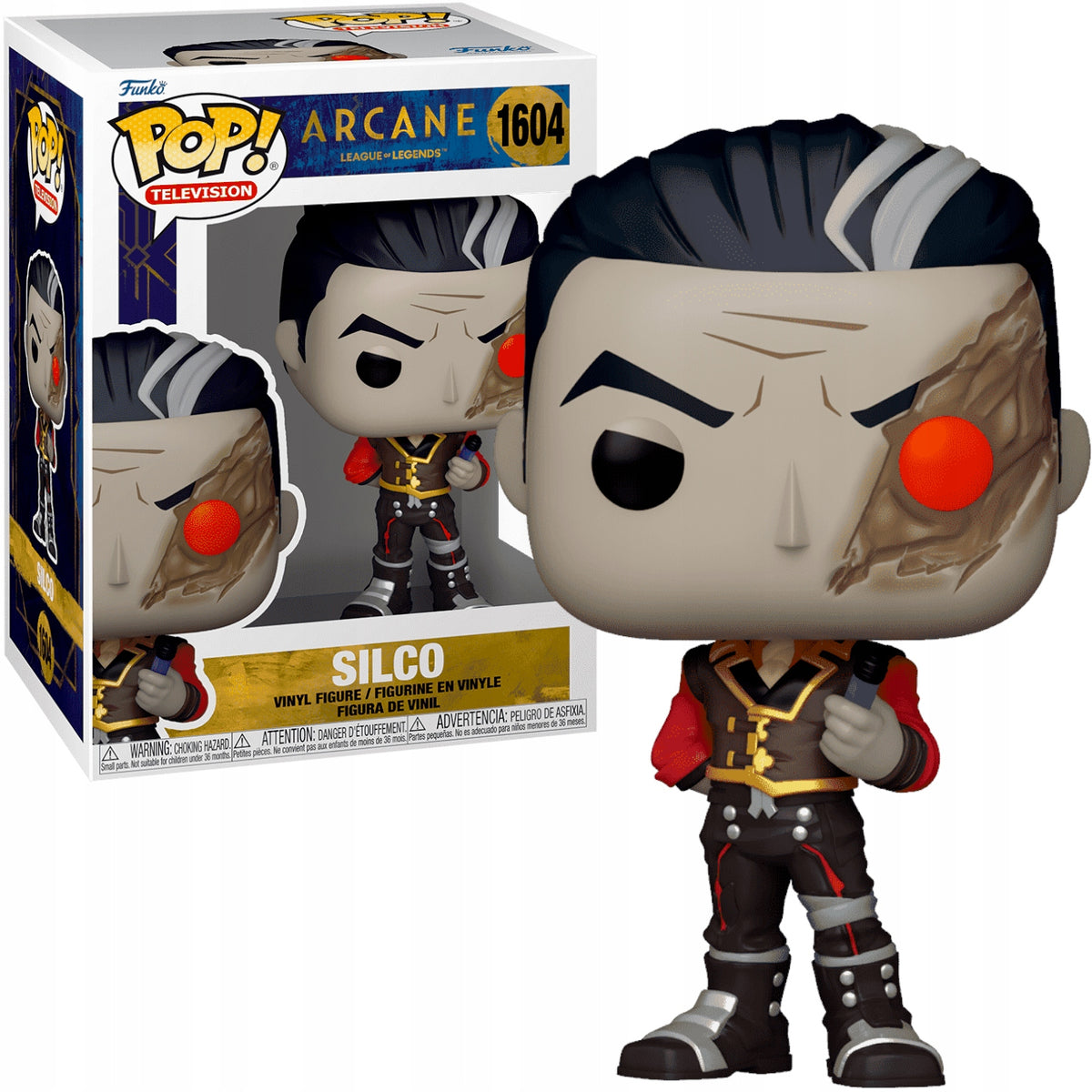 Pop! Tv: Arcane LoL S1 - Silco - 9 cm