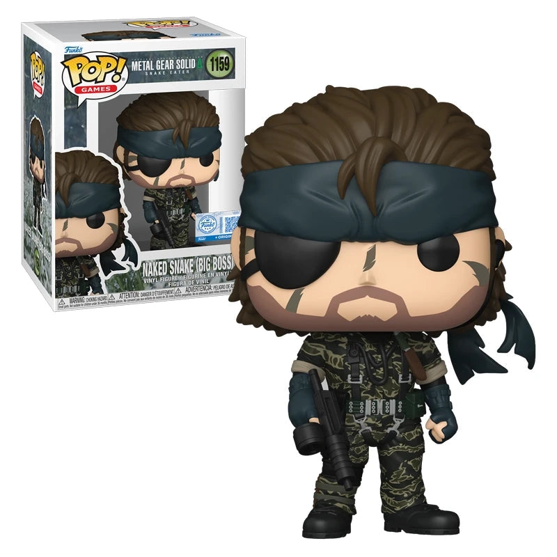 Pop, Games, Metal Gear Solid 3, Naked Snake Big Boss, Exclusive - 10 cm