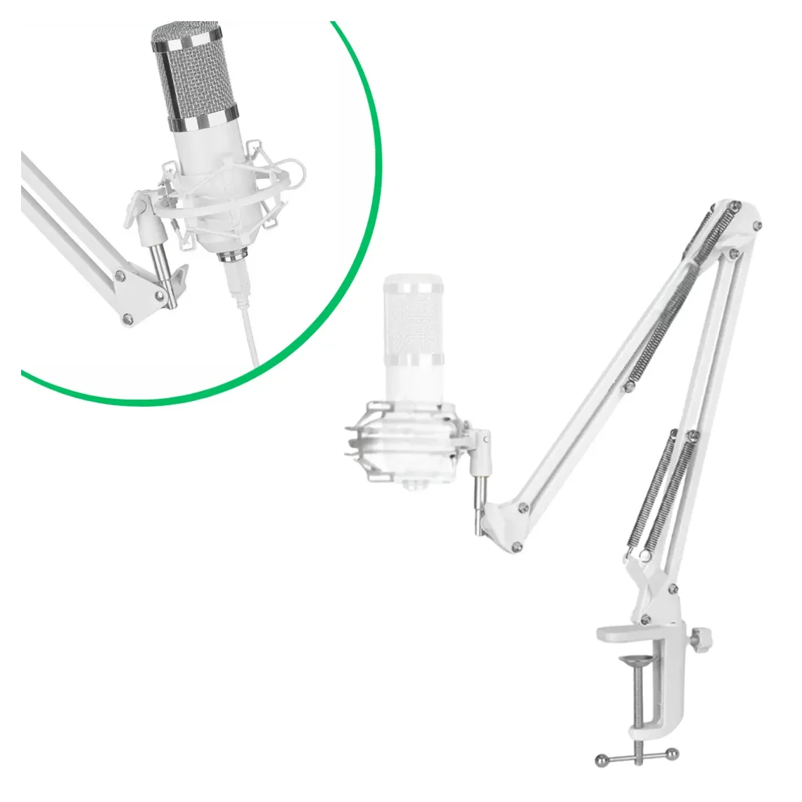 Professional Quad Cast Microphone Stand