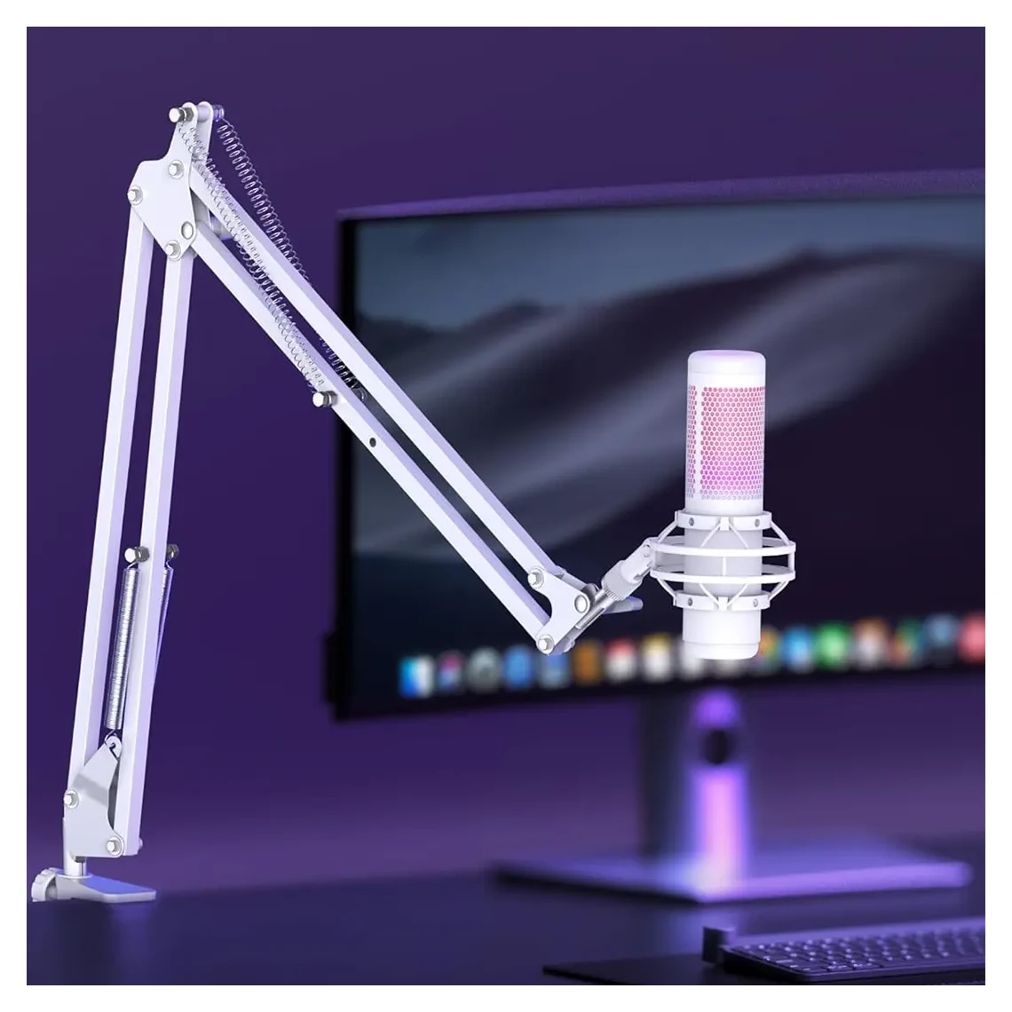 Professional Quad Cast Microphone Stand