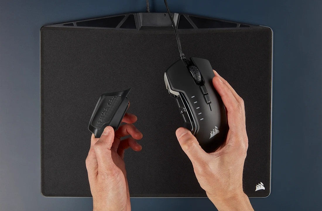 Corsair GLAIVE RGB PRO Mouse - Aluminum