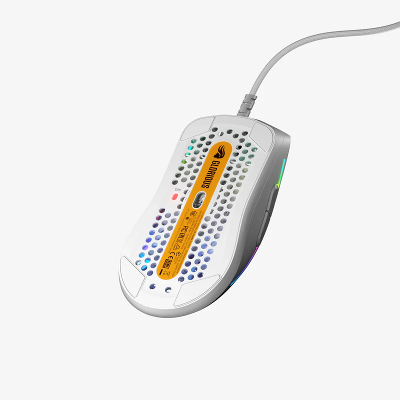 Glorious Model O2 Mini Ultralight Ambidextrous RGB Gaming Mouse 49G