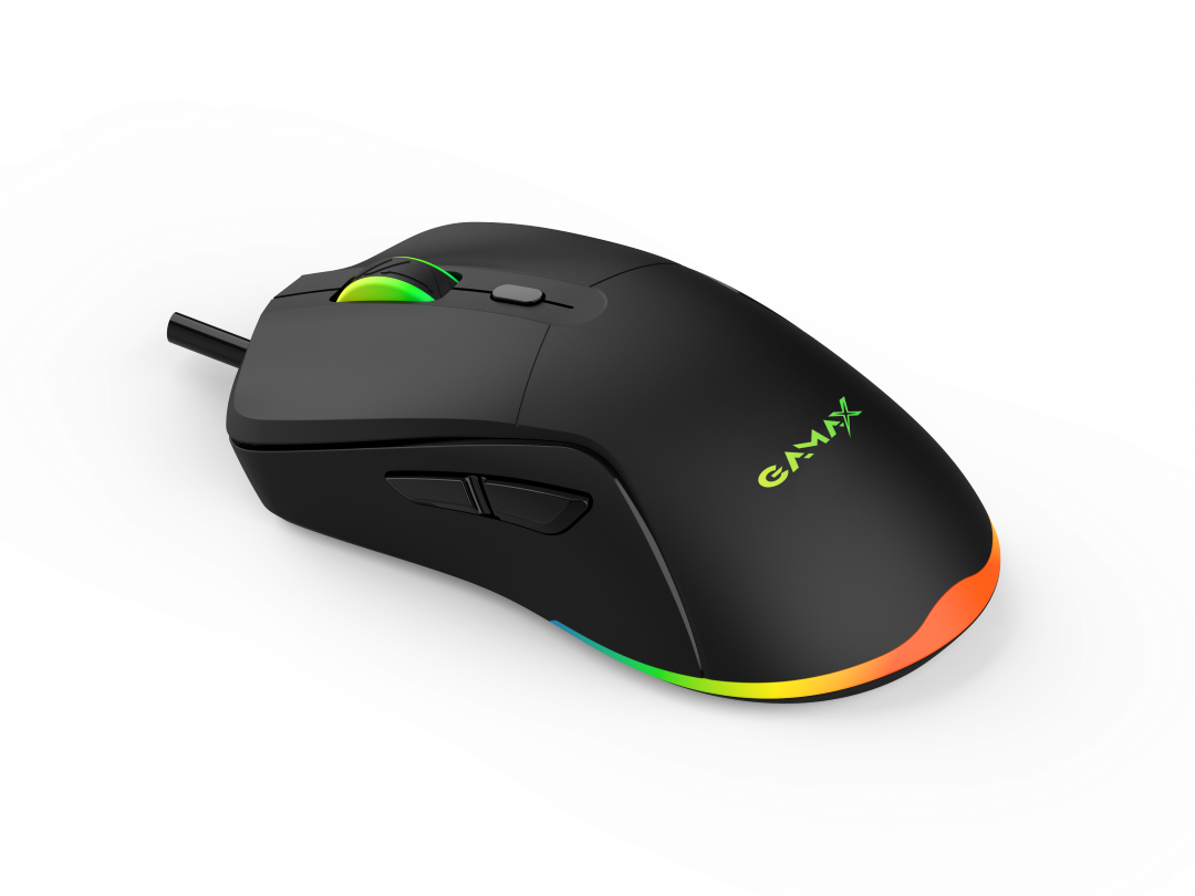 Gamax GM-645 4-in-1 Wired PC Accessory Set (Ar Keyboard, Mouse, Mousepad, Headset) - Black