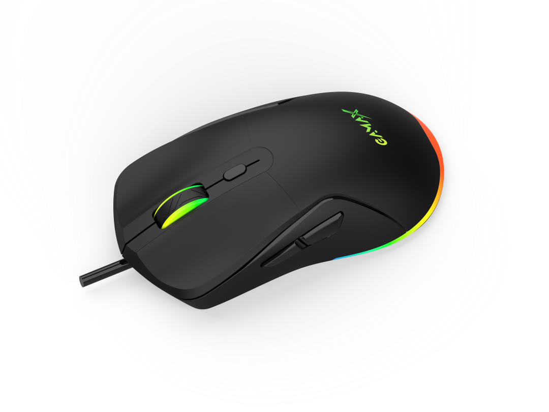 Gamax GM-645 4-in-1 Wired PC Accessory Set (Ar Keyboard, Mouse, Mousepad, Headset) - Black