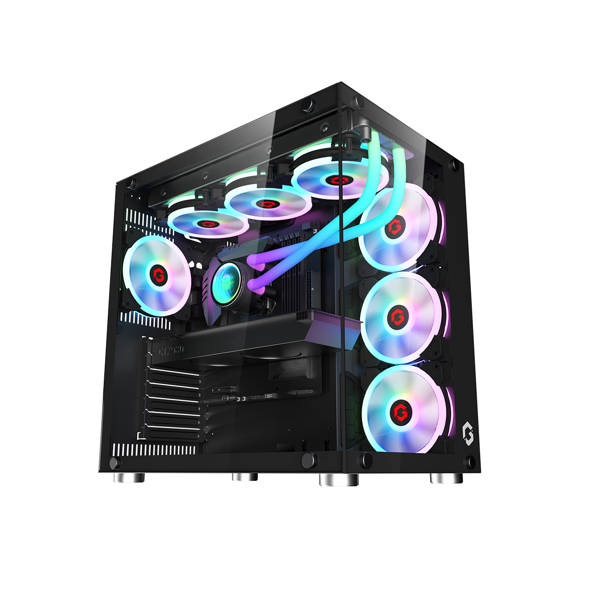 Custom Gaming PC Intel Core i5-14400F RTX 5070 12GB GDDR7, 16GB RAM DDR5, 1TB NVME SSD, Win 11 Pro