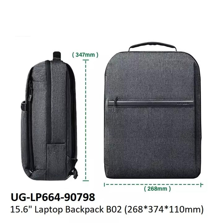 UGREEN Laptop Backpack B02 (Up to 15.6'') - Dark Grey