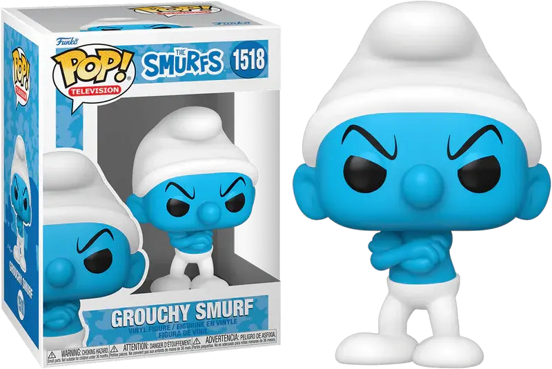 Pop! Movies: Smurfs - Grouchy Smurf - 9 cm