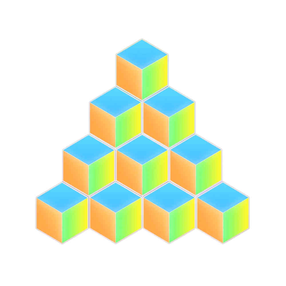 Govee Glide Hexa Pro LED Light Panels 10PCS - H6066