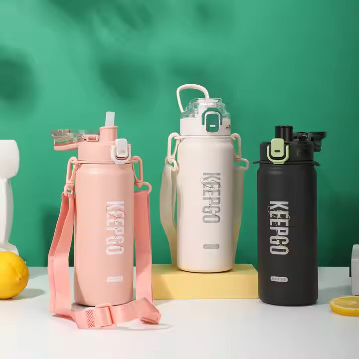 Dkadi Vaccum Bottle Model 7055 Size 650ML - Pink