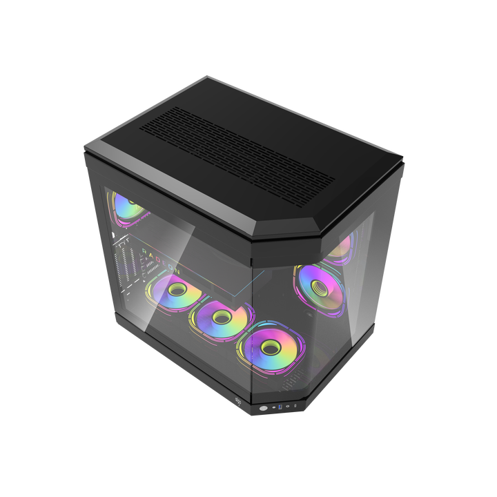 Gaming PC Bundle Intel Core i7-12700F, RTX 5060 Ti (VRAM 8GB), 16GB RAM DDR5 6000 with 27" 2K Monitor & 4-in-1 Gaming Kit