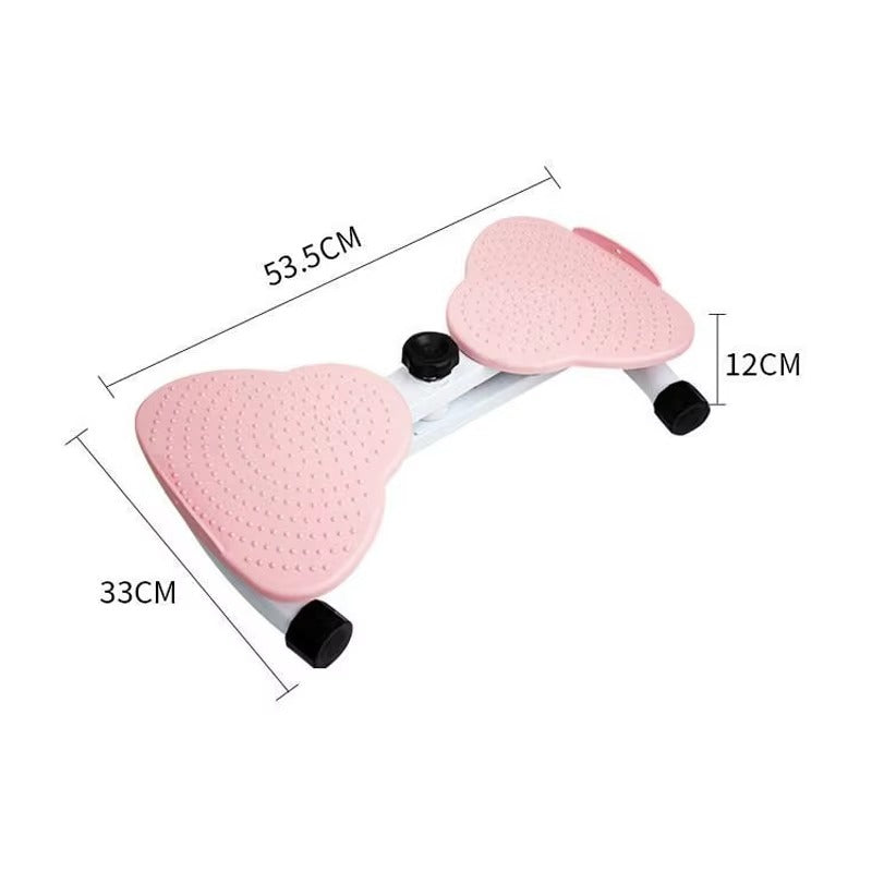 Black Bull Waist Twisting Machine with Resistance Bands UMSB114 – Pink