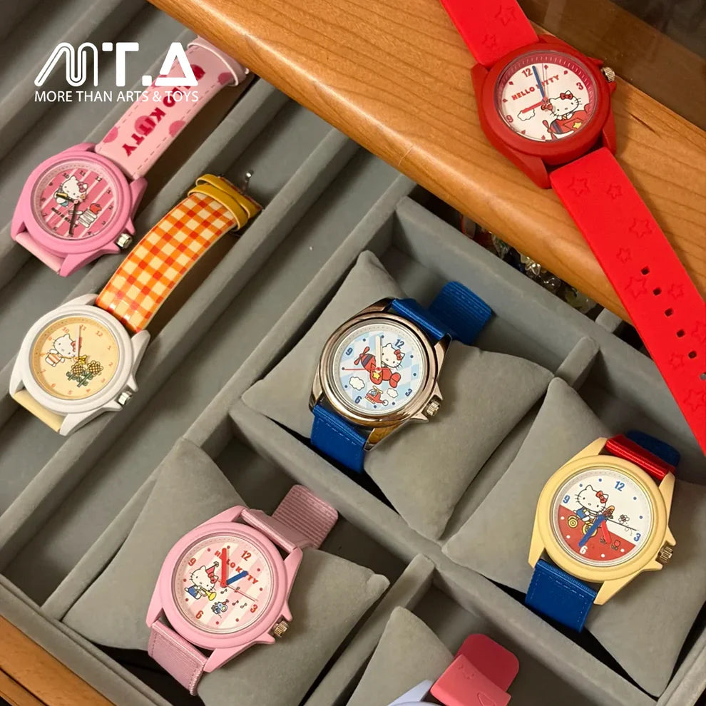 Hello Kitty Style Childhood Fun Time Series Watch Hello Kitt (Blind Box) - 25SB-001