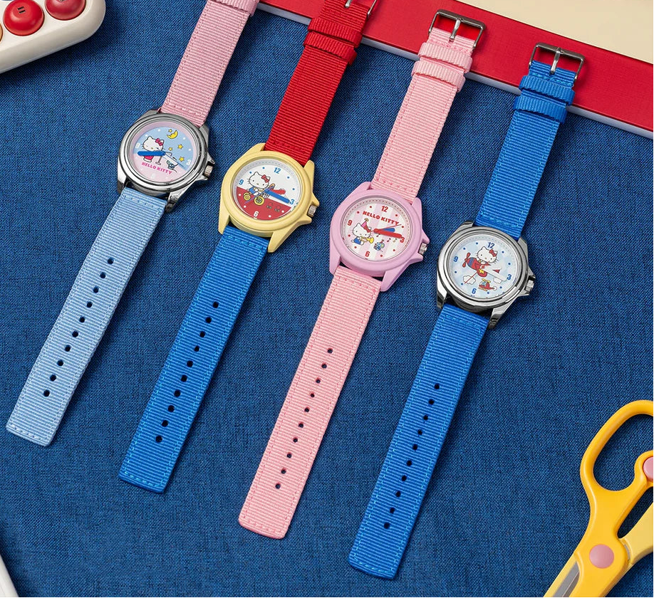 Hello Kitty Style Childhood Fun Time Series Watch Hello Kitt (Blind Box) - 25SB-001