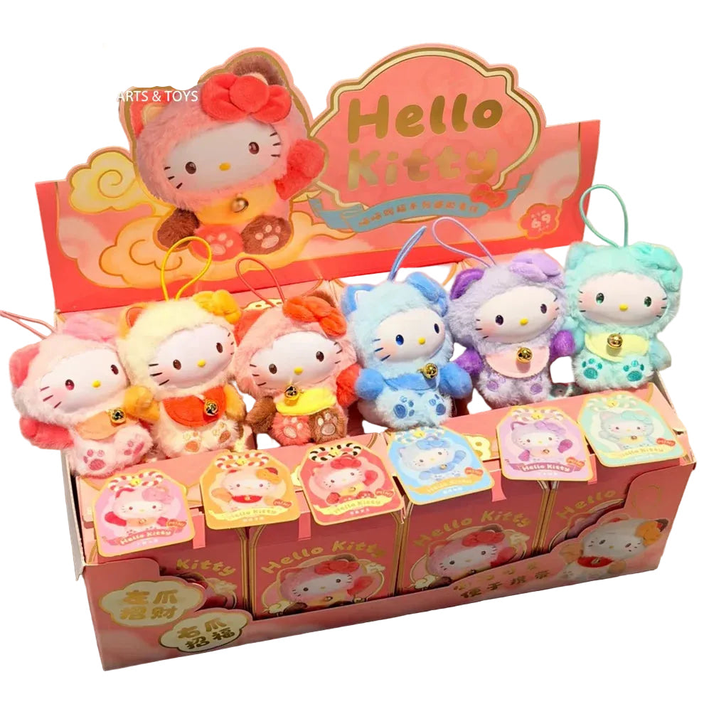 Hello Kitty Style Meow Blessing Series Plush Relaxing Toy Mi (Blind Box) - 25MR-018