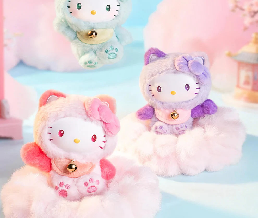 Hello Kitty Style Meow Blessing Series Plush Relaxing Toy Mi (Blind Box) - 25MR-018