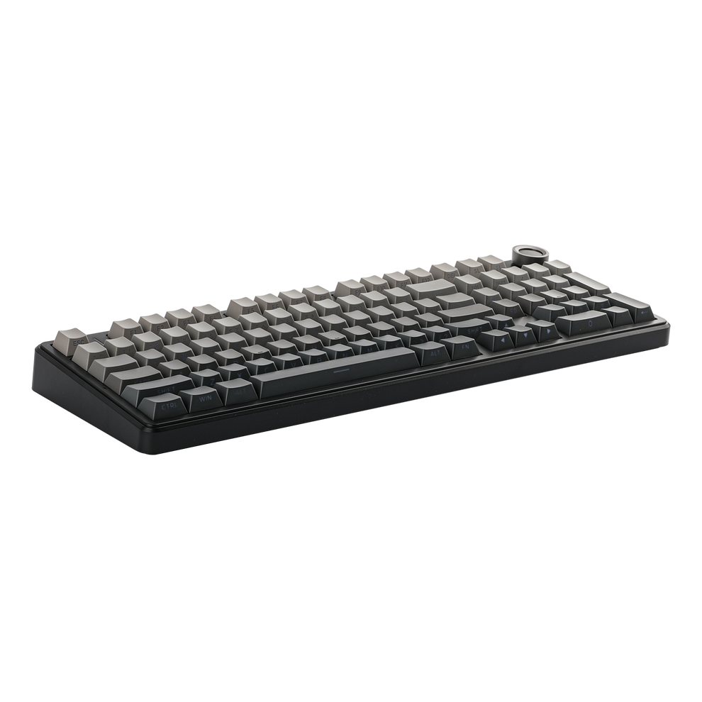 AULA F99Pro 96% Gasket-Mounted Triple-Mode Mechanical Keyboard with Knob, Nimbus switch V3 - Gradient Grey