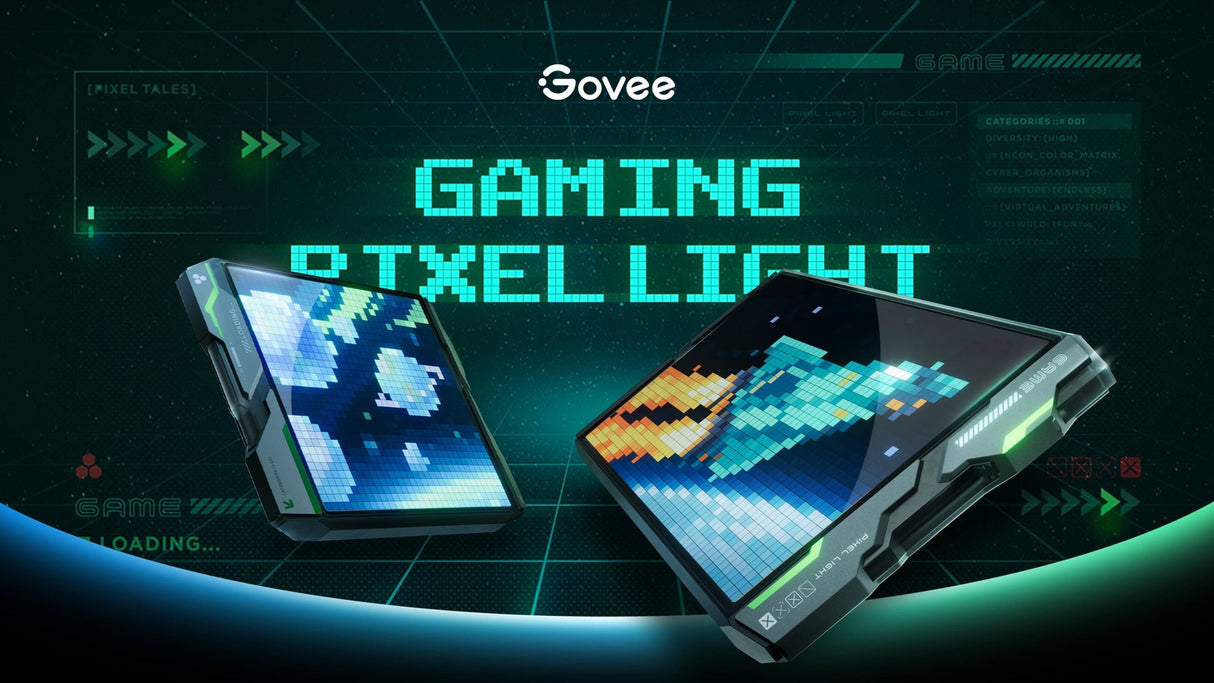Govee Gaming Pixel Light 32x32 AI-Powered Pixel Display - H6630