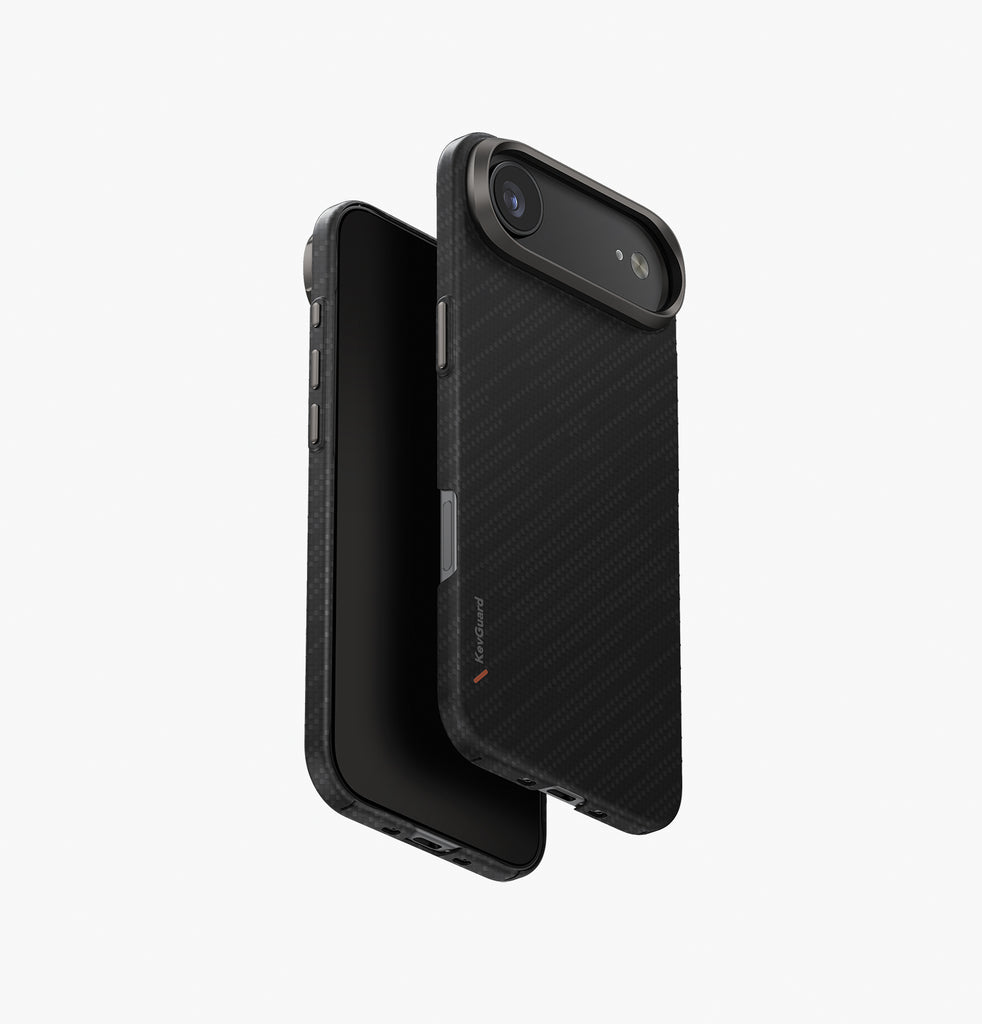 UNIQ HYBRID IPHONE 17 AIR (2025) 6.6 MAGCLICK CHARGING KEVA EDGE - CARBON BLACK