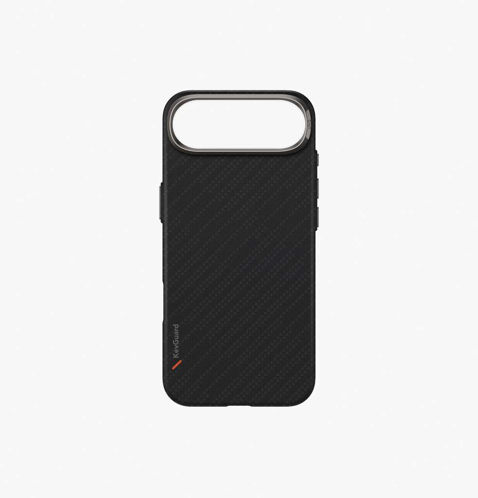 UNIQ HYBRID IPHONE 17 AIR (2025) 6.6 MAGCLICK CHARGING KEVA EDGE - CARBON BLACK