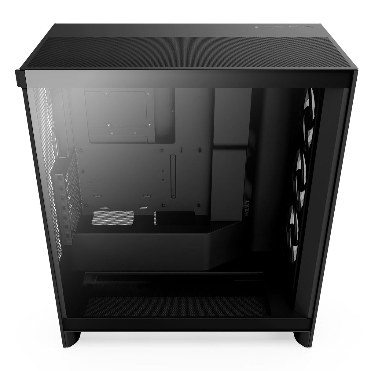 NZXT H7 Flow (2024) RGB Mid Tower ATX Case - Black