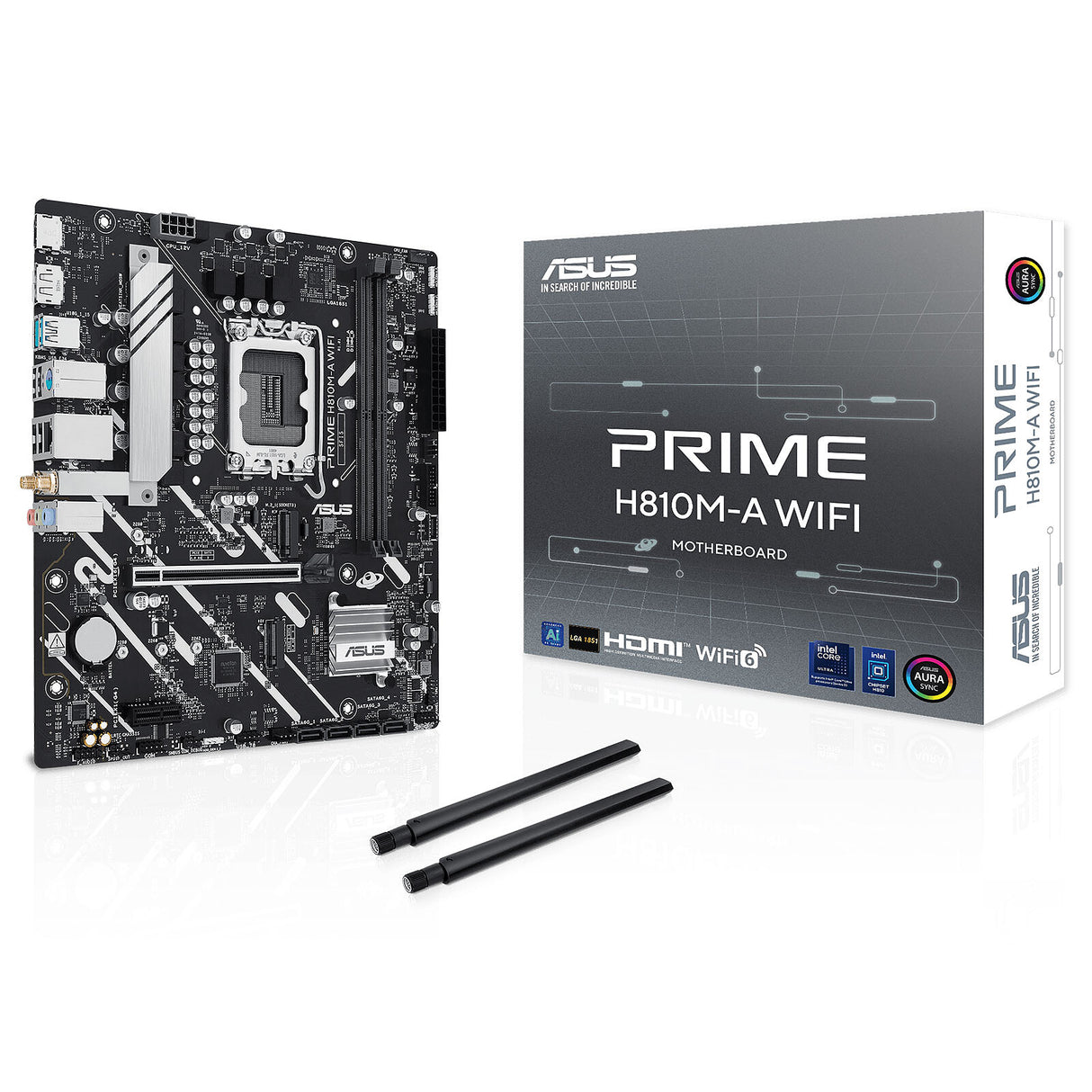 اسوس ماذربورد برايم إتش ٨١٠ إم-إيه واي فاي دي دي آر ٥ - أسود