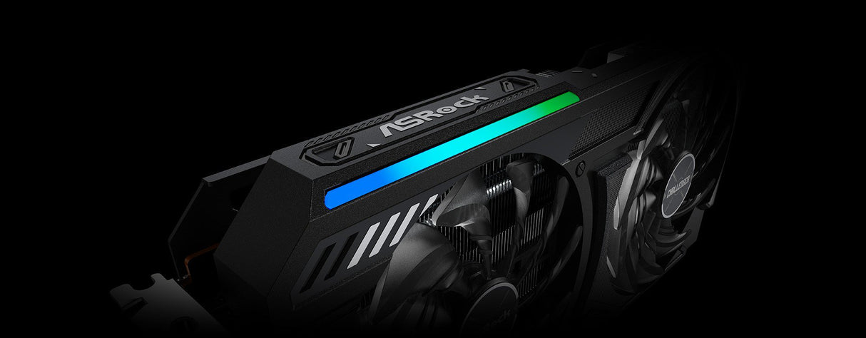 ASRock AMD Radeon RX 9060 XT Challenger 16GB OC GDDR6 Gaming Graphics Card - Black
