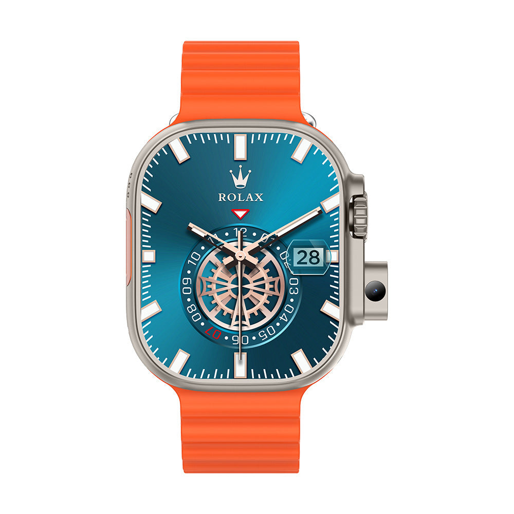 Smart 4G SIM Card Android Smartwatch with Camera & Fitness Tracker