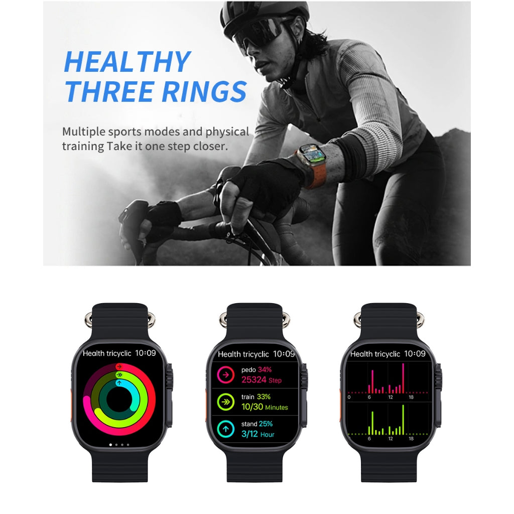 Smart 4G SIM Card Android Smartwatch with Camera & Fitness Tracker