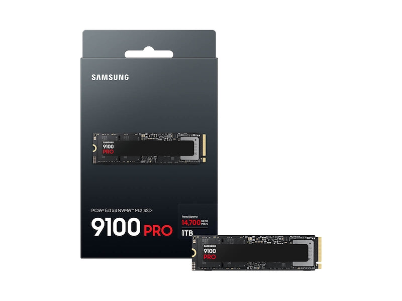 Samsung 9100 PRO 1 TB NVMe M.2, 14,700 MB/s Internal SSD