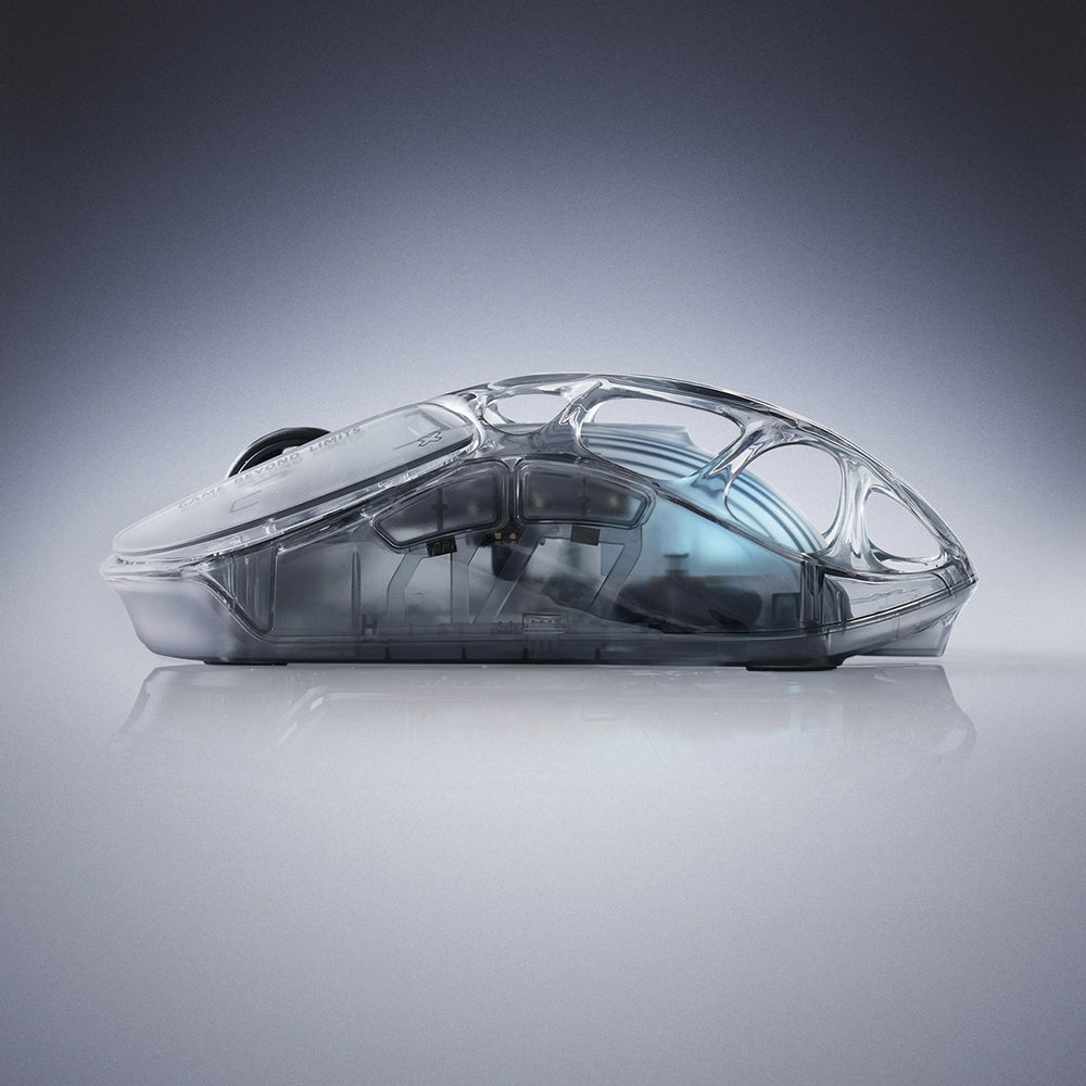 GravaStar Mercury X Air Wireless Gaming Mouse With 8K Dongle - Onyx Crystal