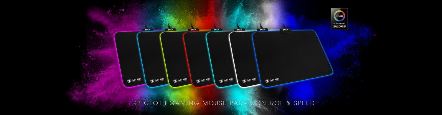 Sades Meteor RGB Gaming Mousepad SA-P4