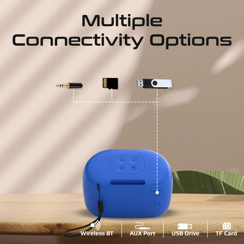 Promate High Definition 5W Mini Bluetooth Speaker • 24 Hour Playback time • Bluetooth v5.3