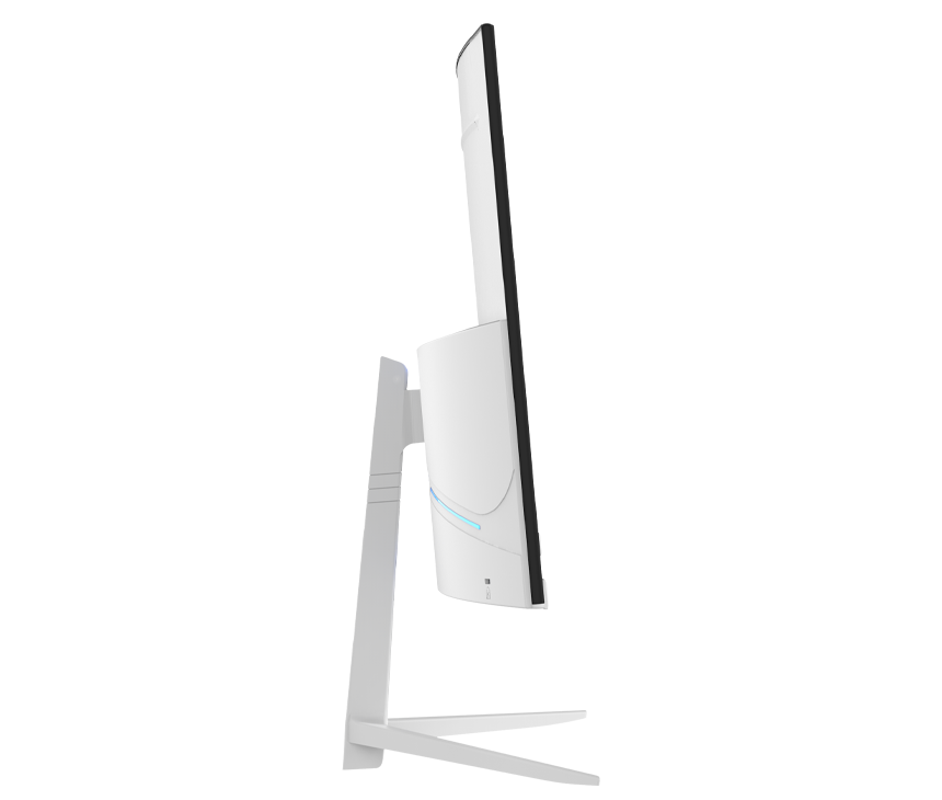 Sades NC-Pelagia SC-CJ04F24W, 24" FHD 1920x1080, 200Hz, 0.5ms, HDMI 2.1, VA, Curved Gaming Monitor - White