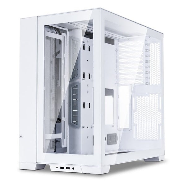 LIAN LI O11 DYNAMIC EVO Tempered Glass E-ATX Gaming PC Case - White