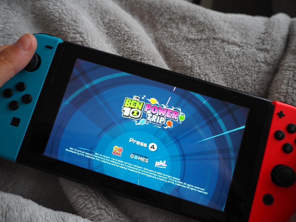 Ben 10 Power Trip For Nintendo Switch "Region 1”