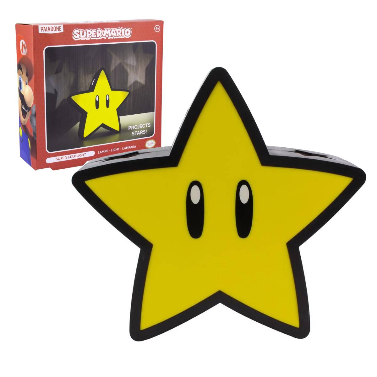 Super Star Light with Projection V3 Super Mario