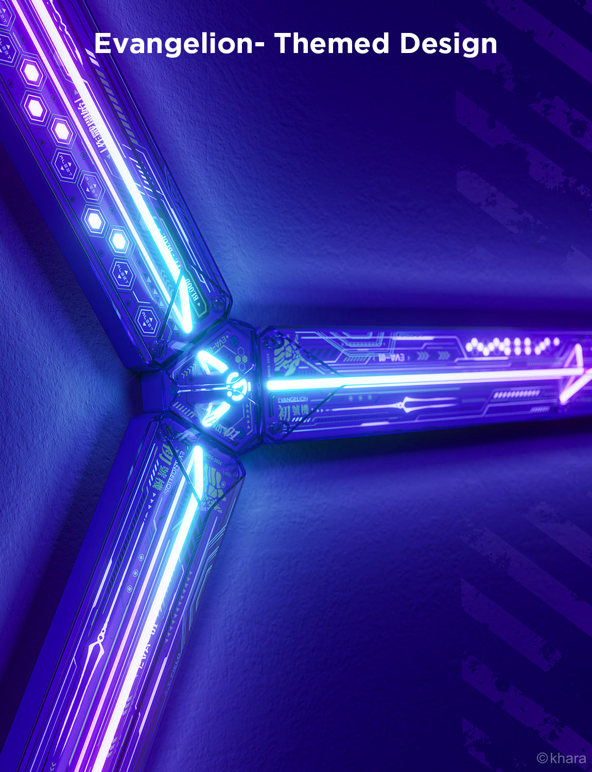 Govee Cyborg Cube Gaming Wall Light 6+2EVA CO-Branding - H6063281