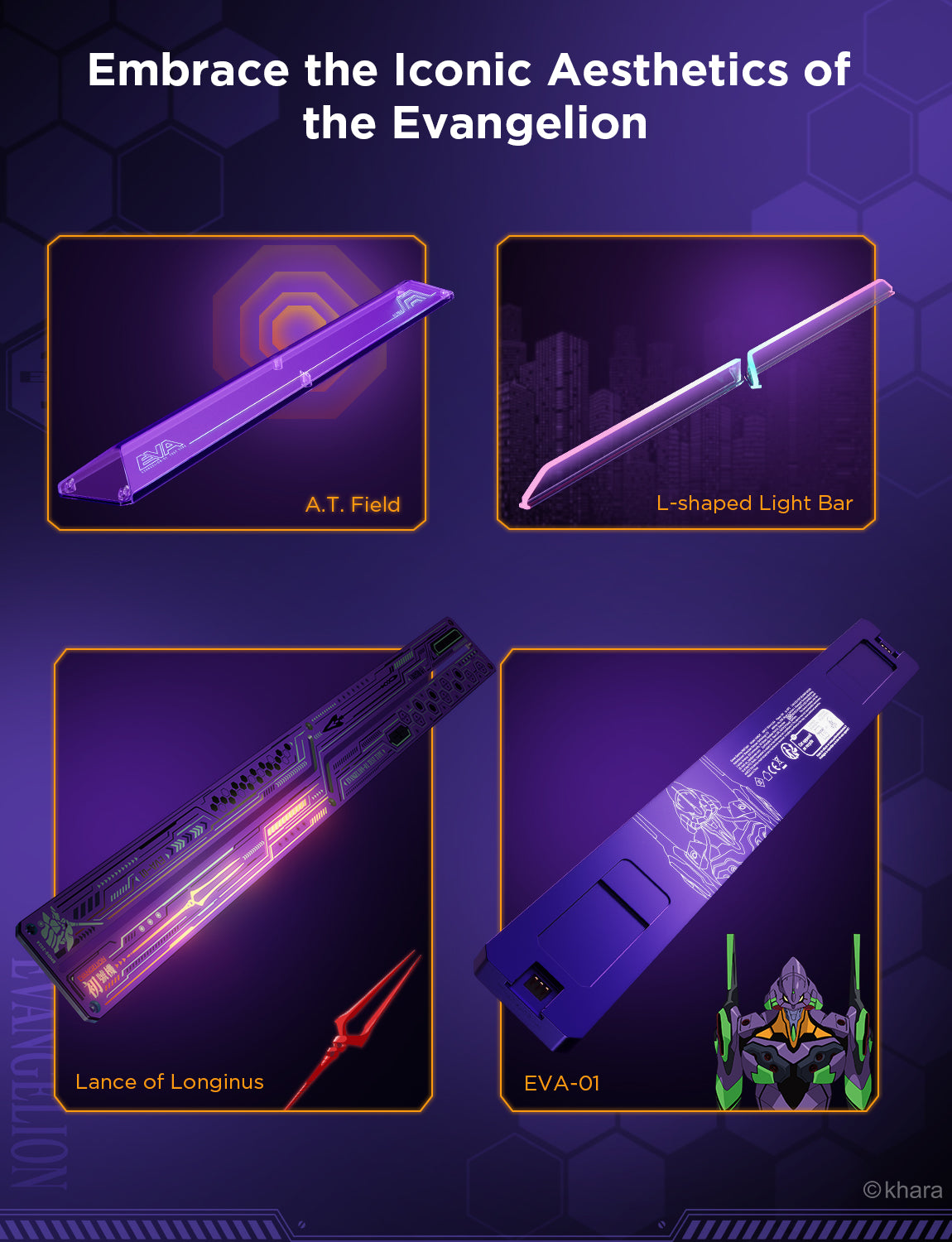 Govee Cyborg Cube Gaming Wall Light 6+2EVA CO-Branding - H6063281